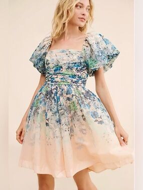 Let Me Be Flo Ruched Mini Dress Size:XL